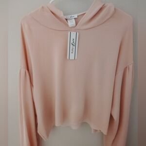 Ruby &Lace Blush Pink Women's Hoodie NWT